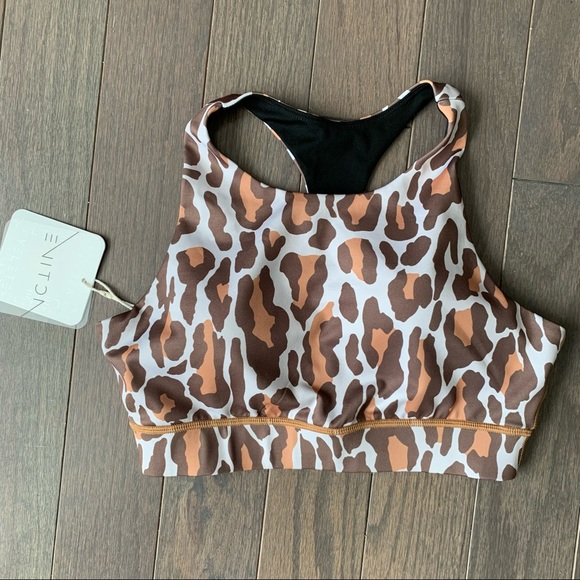 BRAND NEW leopard sports bra - Picture 3 of 5